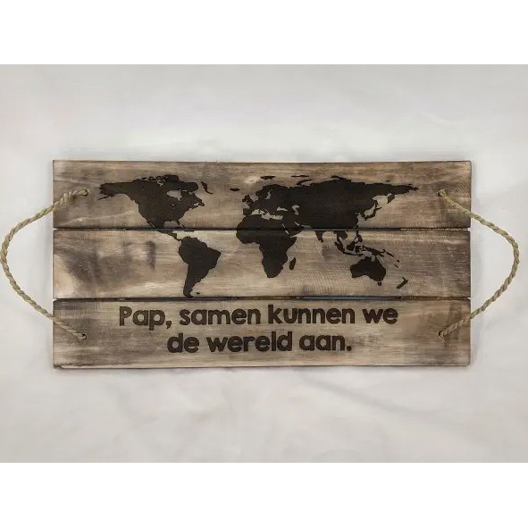 samen kunnen we de wereld aan